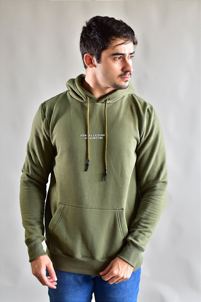Moletom AX Milano/New York - Verde Musgo