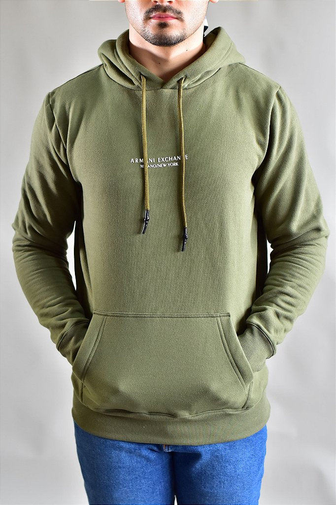 Moletom AX Milano/New York - Verde Musgo