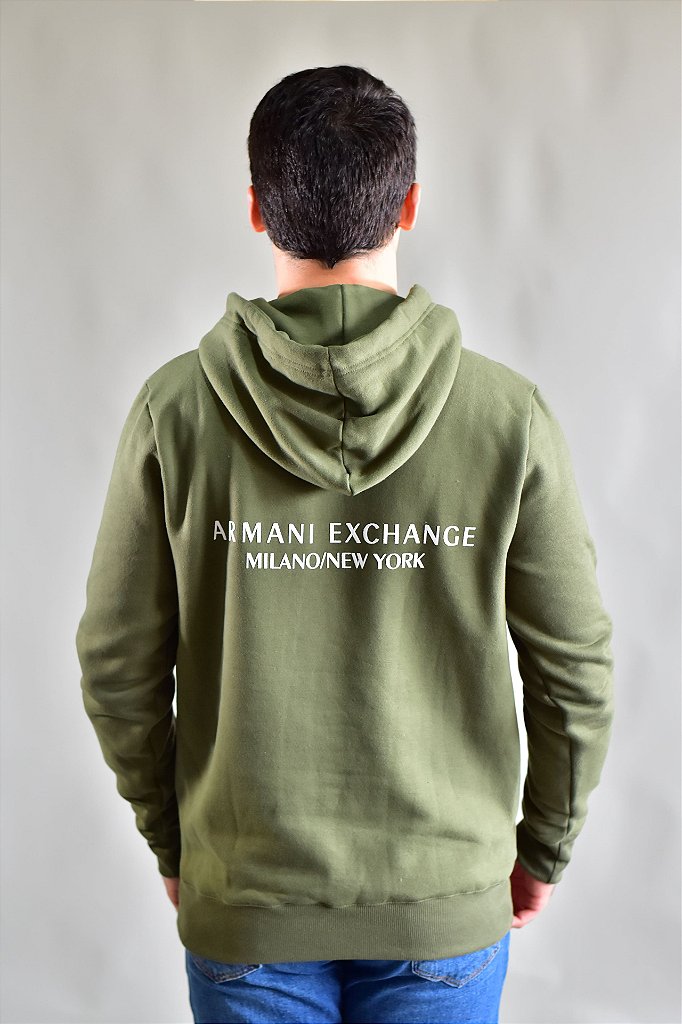 Moletom AX Milano/New York - Verde Musgo