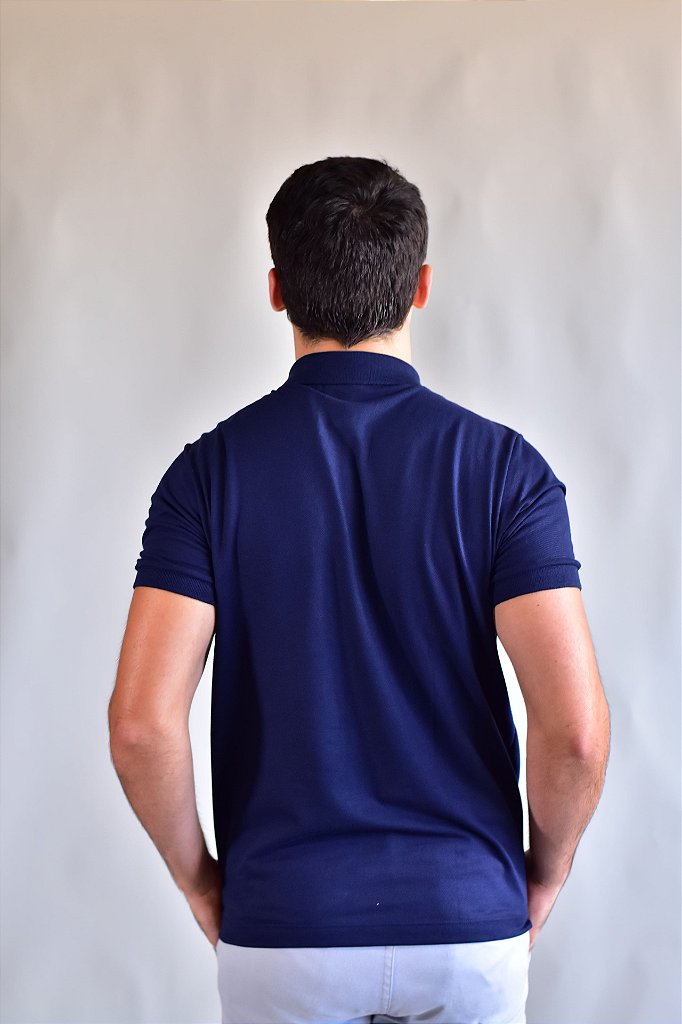 Camisa Gola Polo Masculina LCT – Azul Marinho