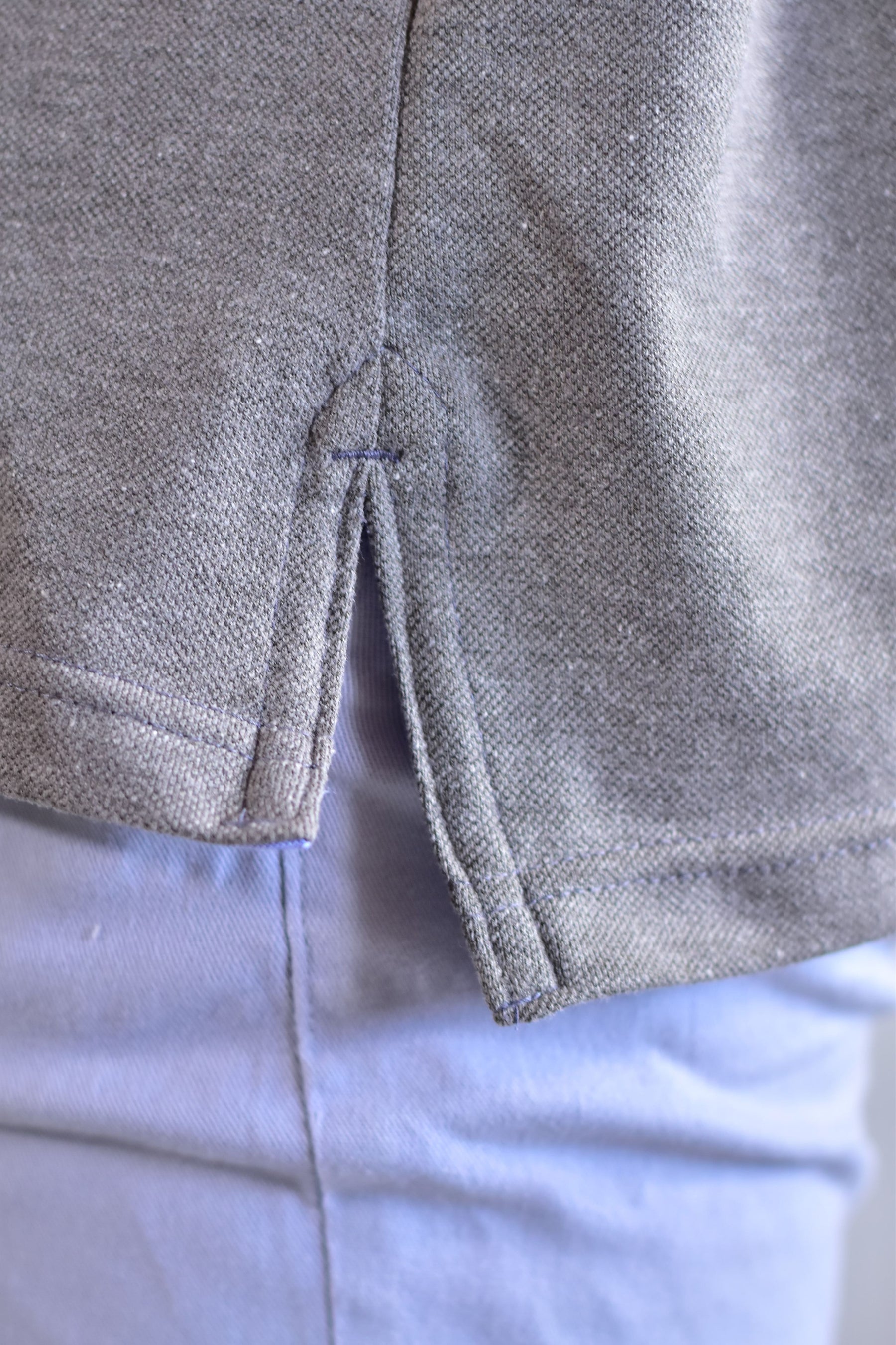 Camisa Gola Polo TH Masculina Coupe Sur Ivy - Cinza