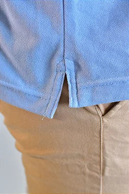Camisa Gola Polo TH Masculina Coupe Sur Ivy - Azul Serenity