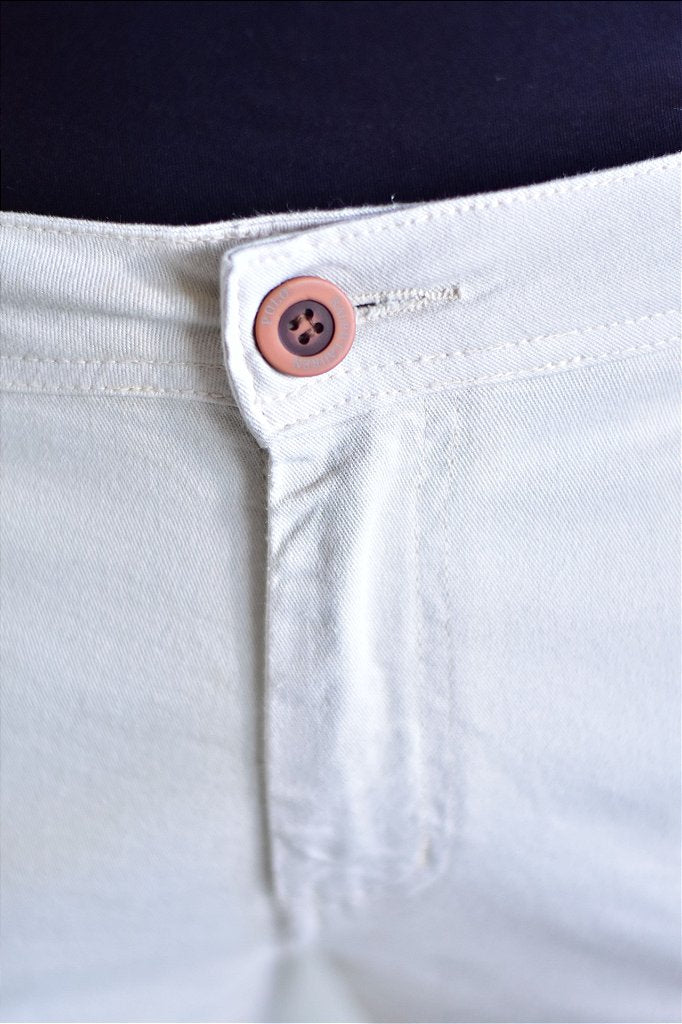 Bermuda Masculina Sarja RL - Creme