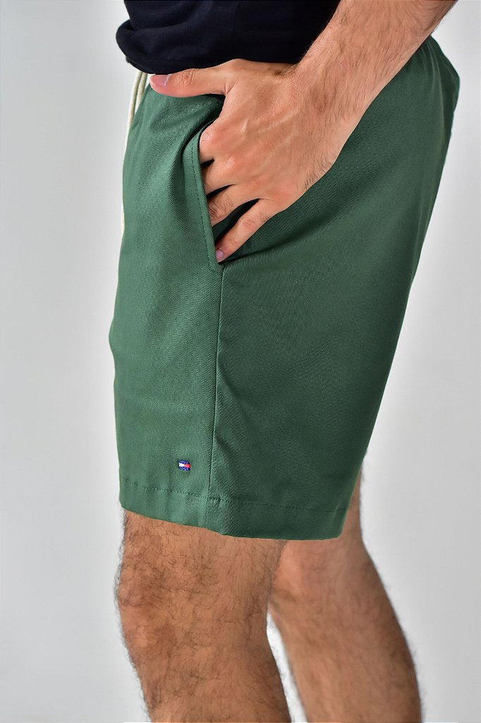 Short Sarja Masculino TH - Verde Musgo