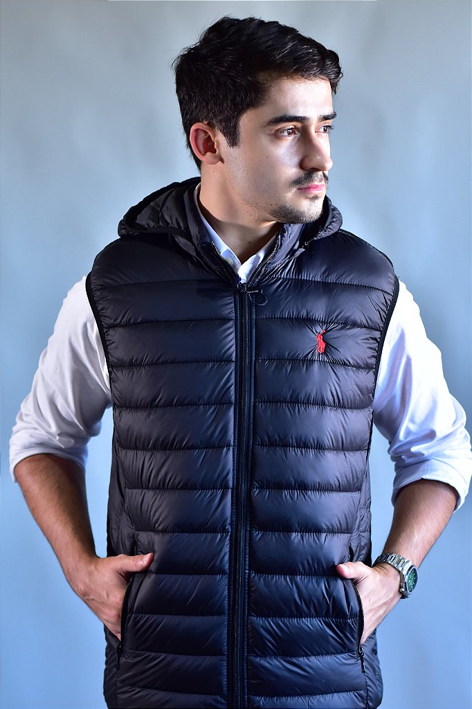 Colete Puffer RL - Preto