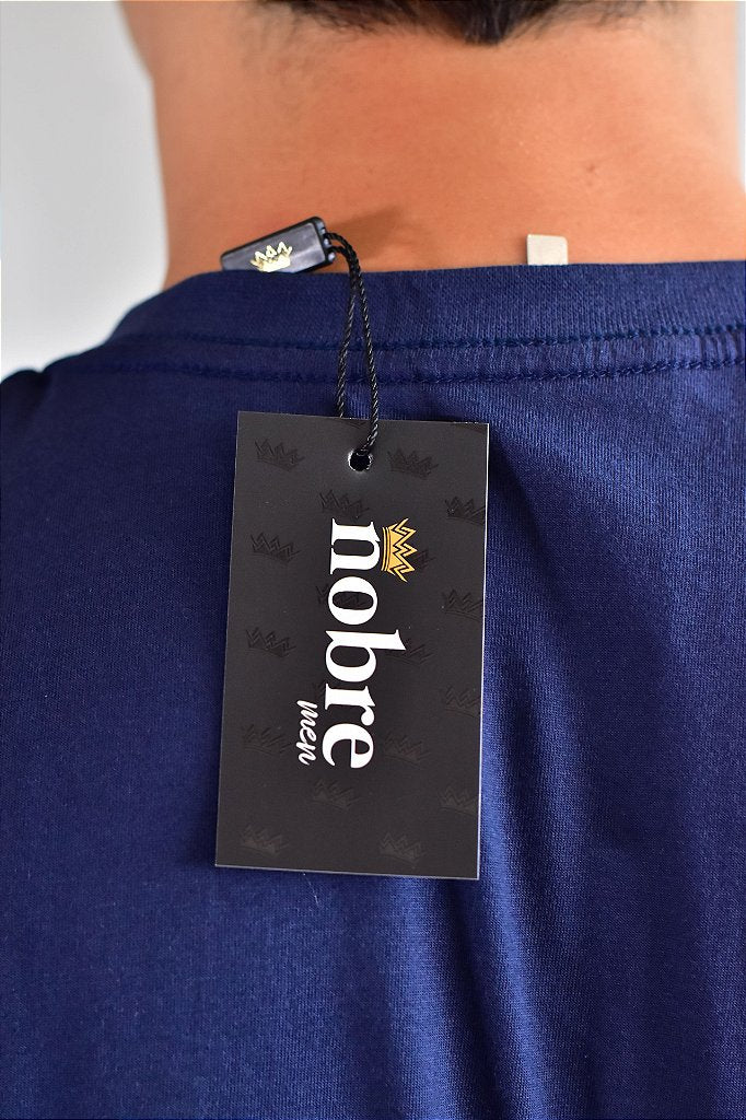 Camiseta Masculina Nobre Men - Azul Marinho
