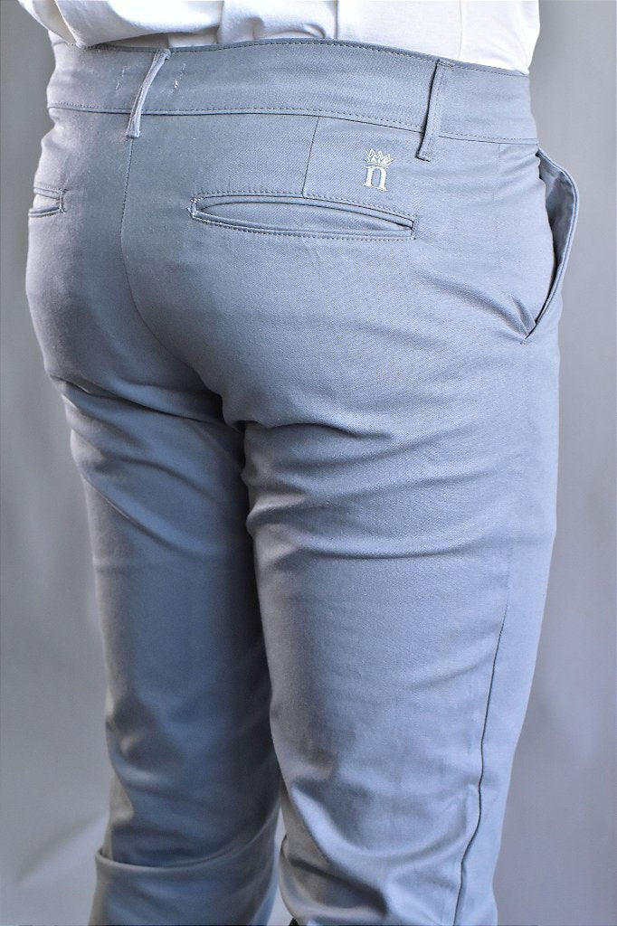 Calça Sarja Nobre Men - Cinza