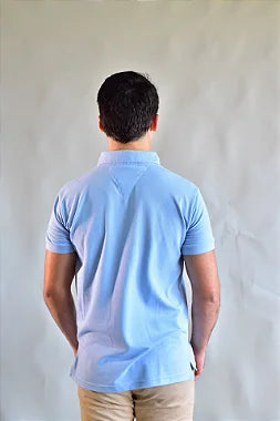 Camisa Gola Polo TH Masculina Coupe Sur Ivy - Azul Serenity