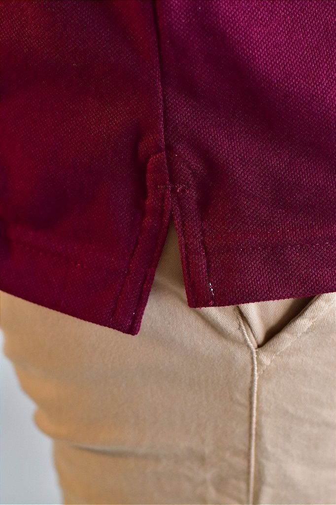 Camisa Gola Polo TH Masculina Coupe Sur Ivy - Bordô