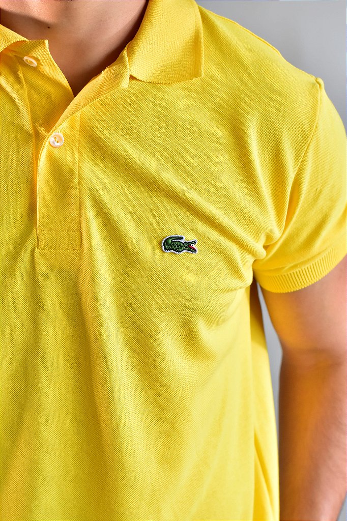 Camisa Gola Polo Masculina LCT – Amarela