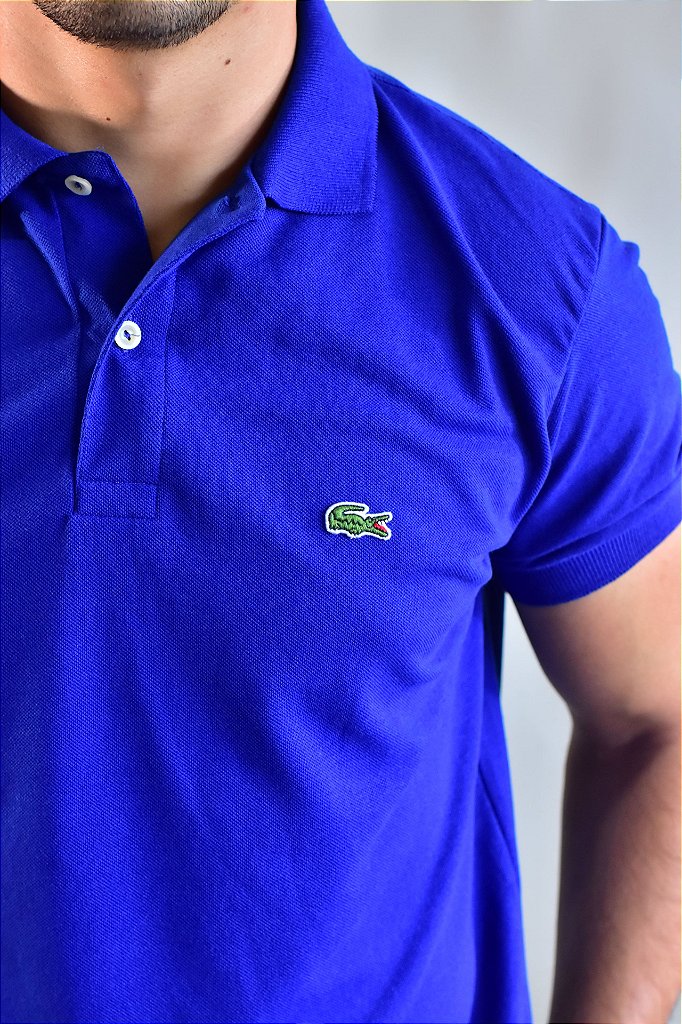 Camisa Gola Polo Masculina LCT – Azul Royal