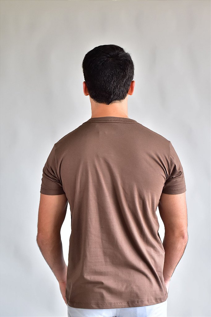 Camiseta Masculina Nobre Men - Marrom