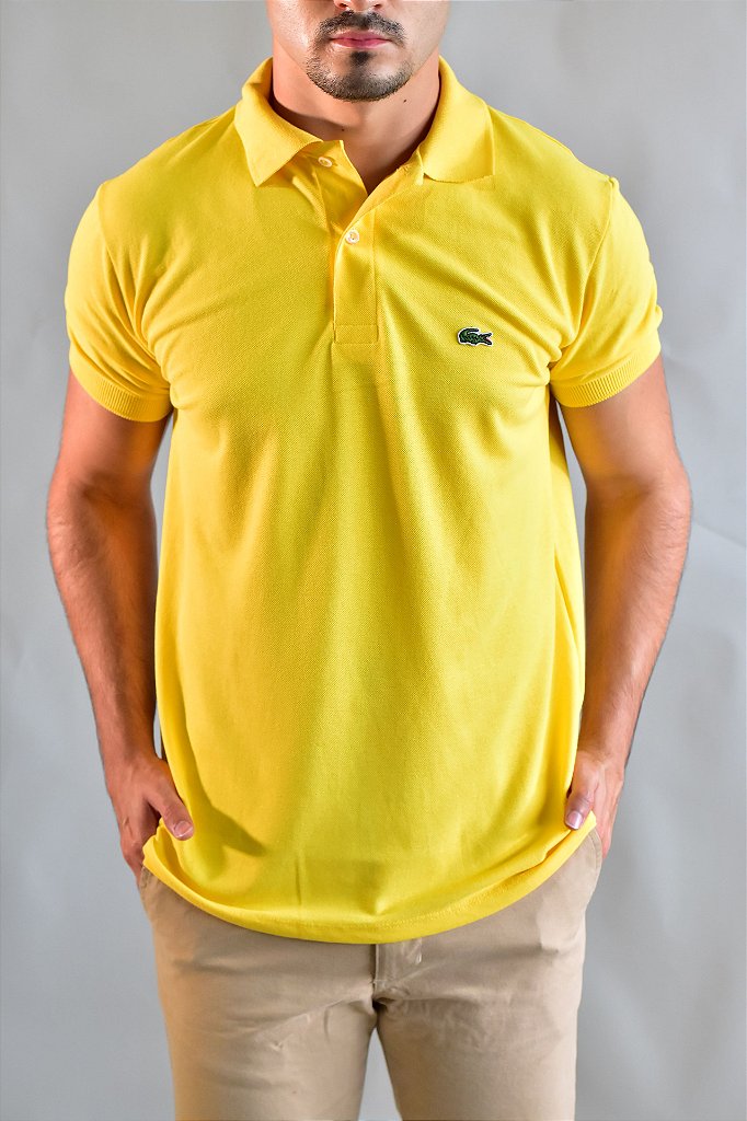 Camisa Gola Polo Masculina LCT – Amarela