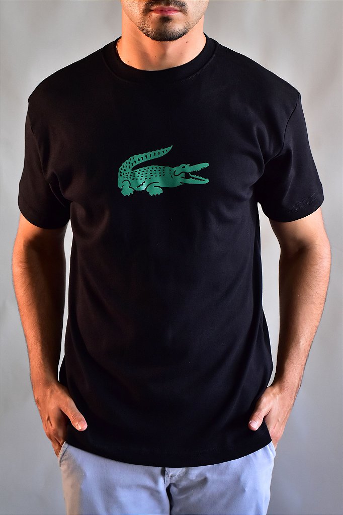 Camiseta LCT Big Croc - Preta