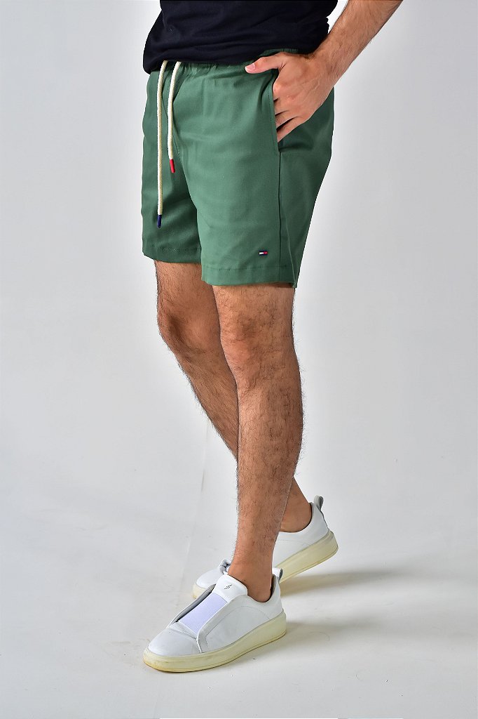 Short Sarja Masculino TH - Verde Musgo