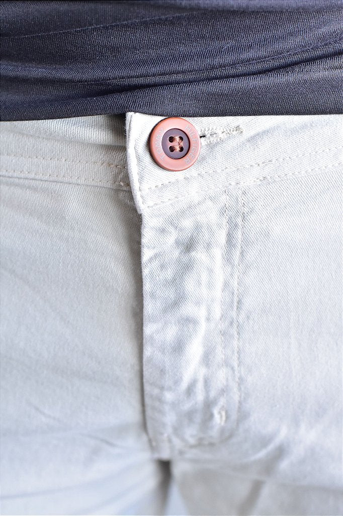 Bermuda Masculina Sarja TH - Creme