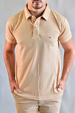 Camisa Gola Polo TH Masculina Coupe Sur Ivy - Cáqui