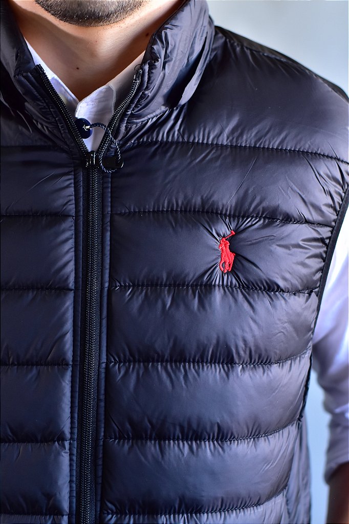 Colete Puffer RL - Preto