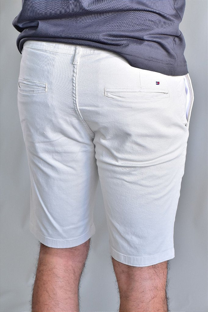 Bermuda Masculina Sarja TH - Creme