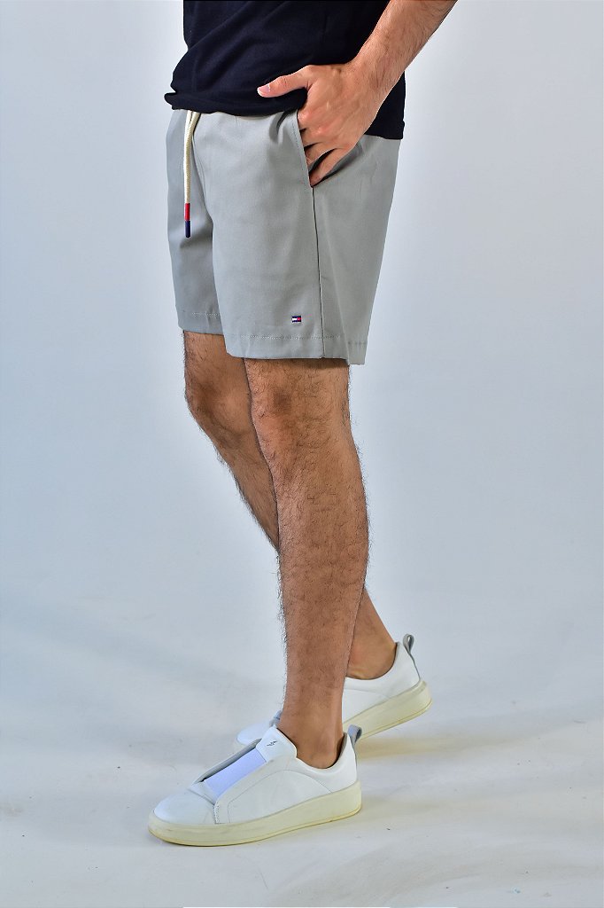 Short Sarja Masculino TH - Cinza