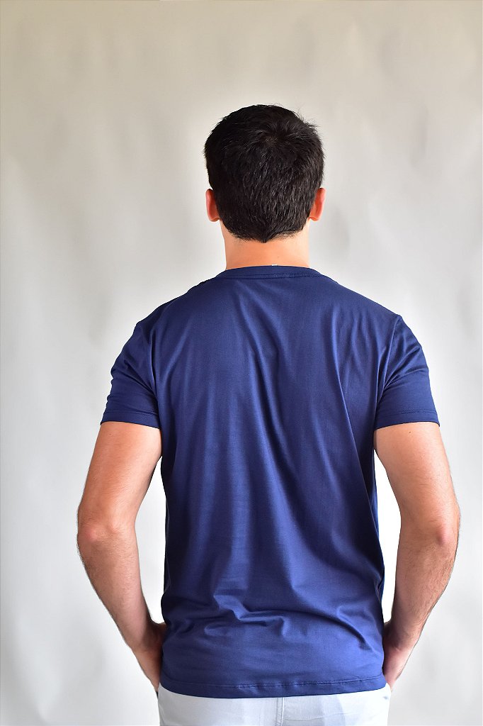 Camiseta Masculina Nobre Men - Azul Marinho