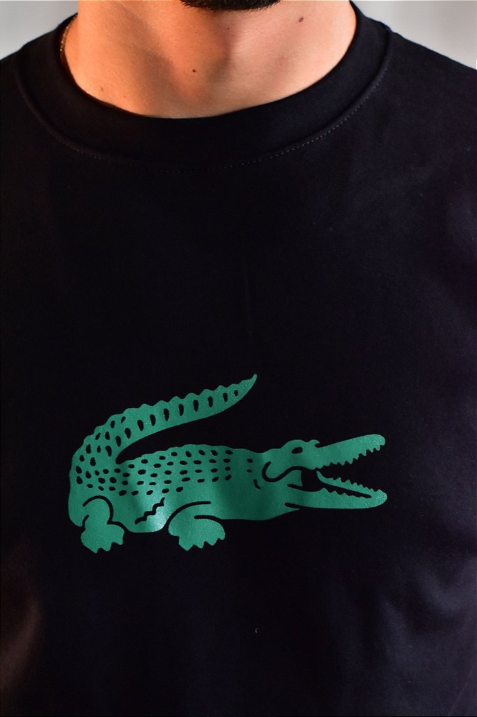 Camiseta LCT Big Croc - Preta