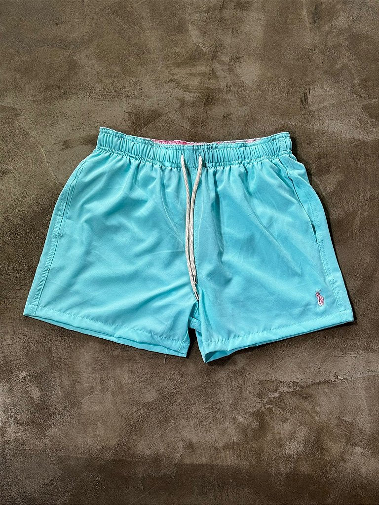 Short Beach Praia RL - Verde Água