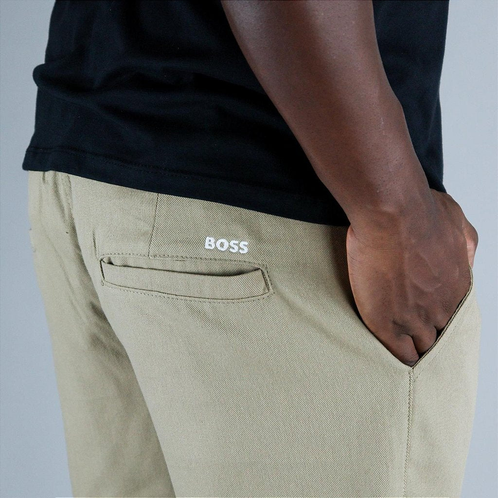 Short Linho Boss - Cáqui