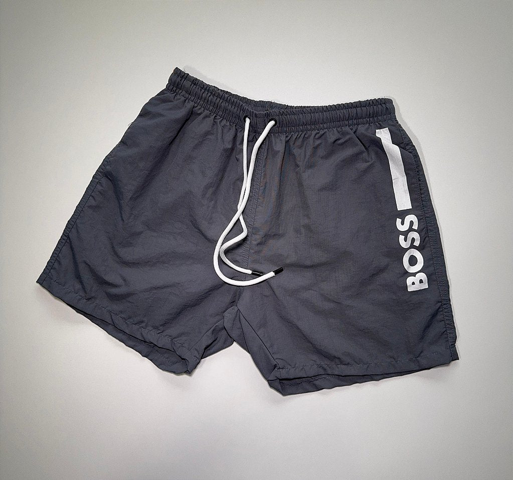 Short Beach Boss - Cinza