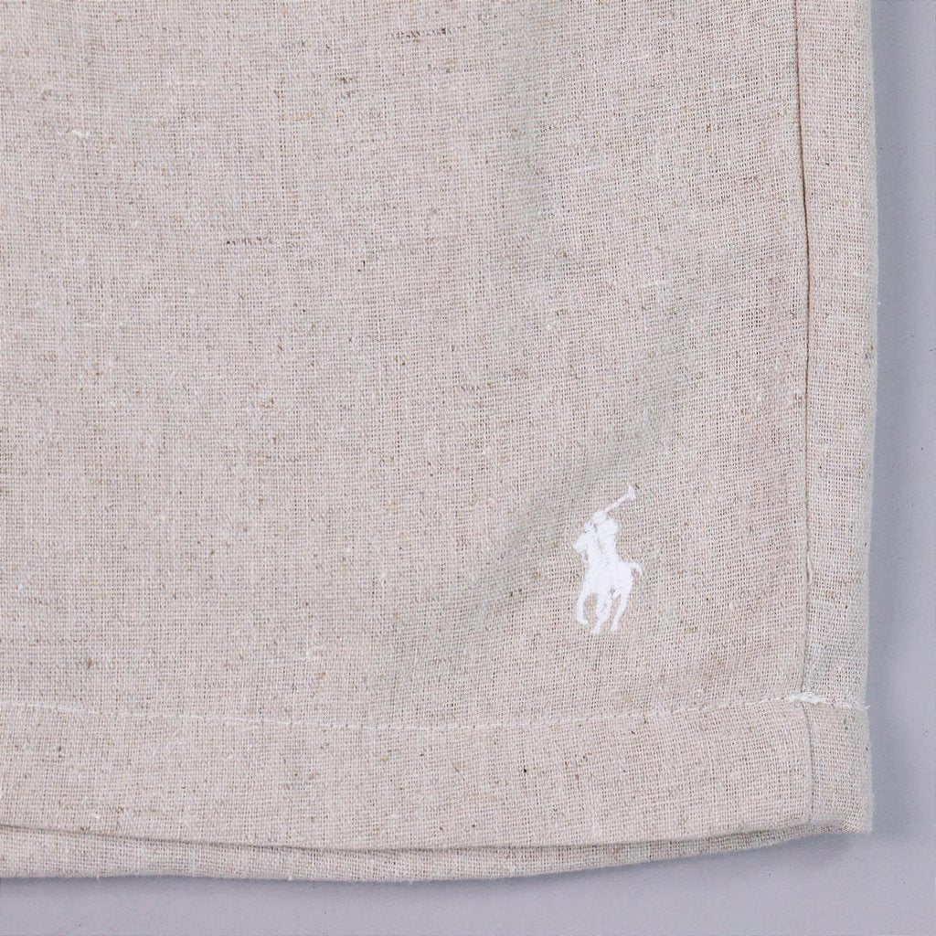 Short Linho Ralph Lauren Cordão - Palha