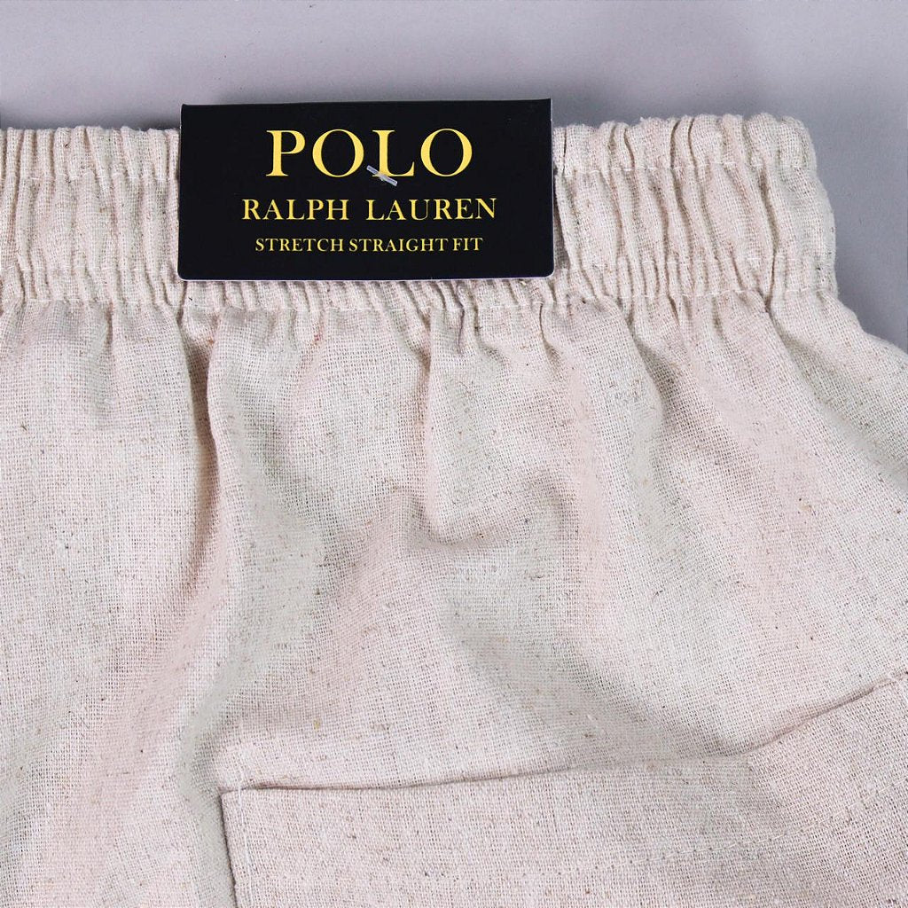 Short Linho Ralph Lauren Cordão - Palha