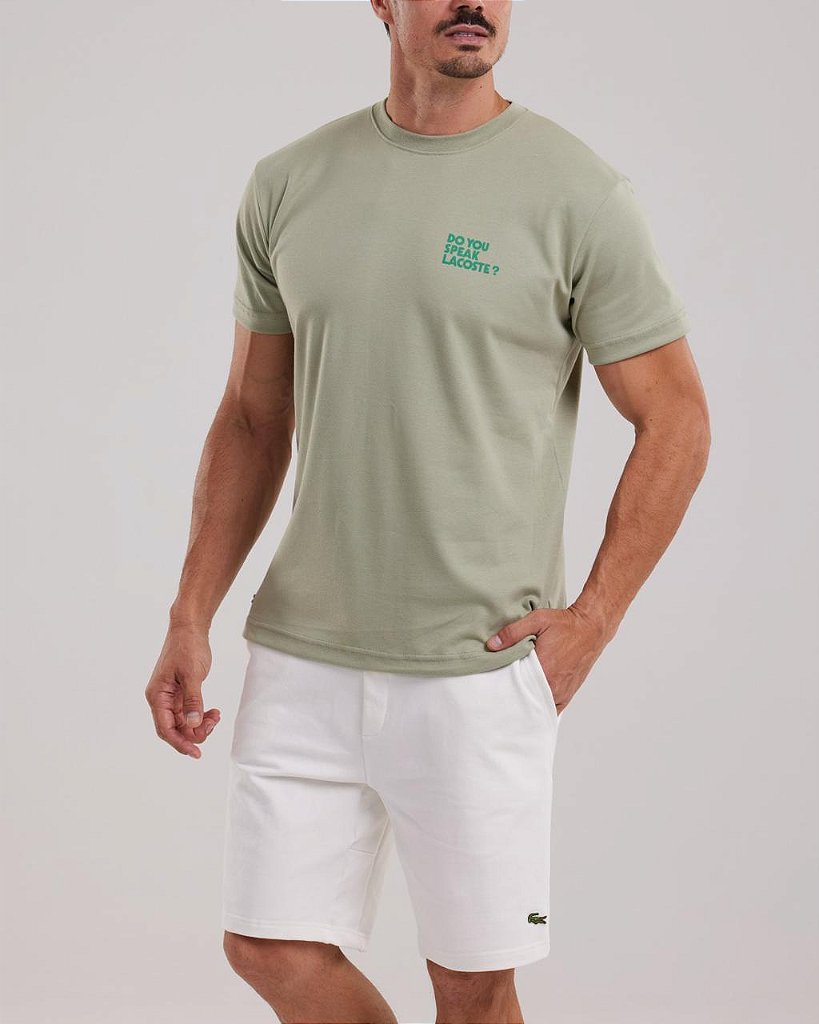 Camiseta LCT Do You Speak - Verde Oliva