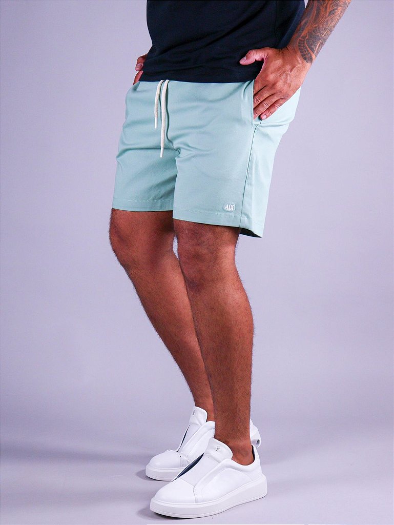 Short Sarja A|X - Verde Água