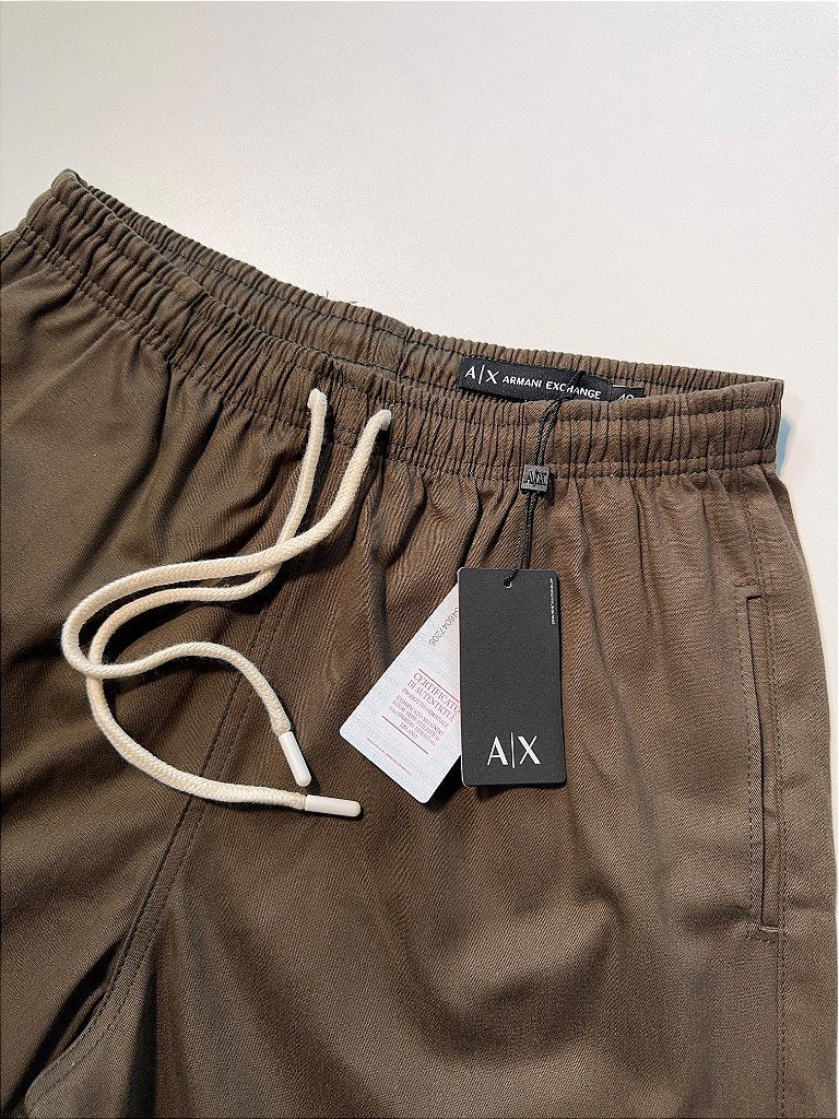 Short Sarja A|X - Verde Musgo