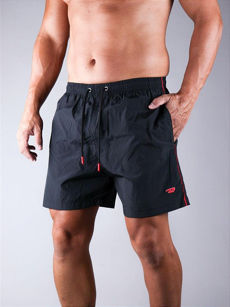 Short Beach Praia DSL - Preto