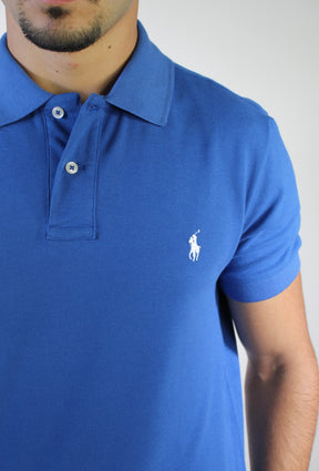 Camisa Gola Polo RL - Azul Royal