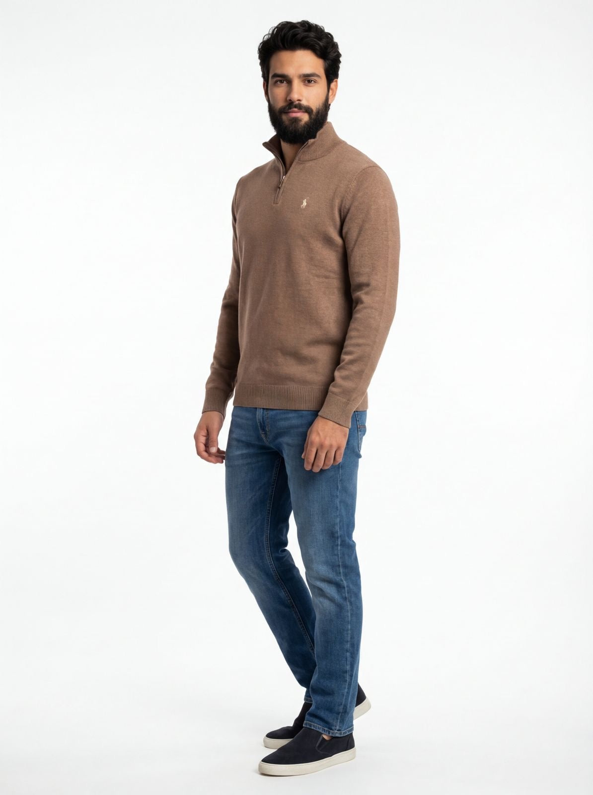 Suéter RL Timeless Knit - Marrom