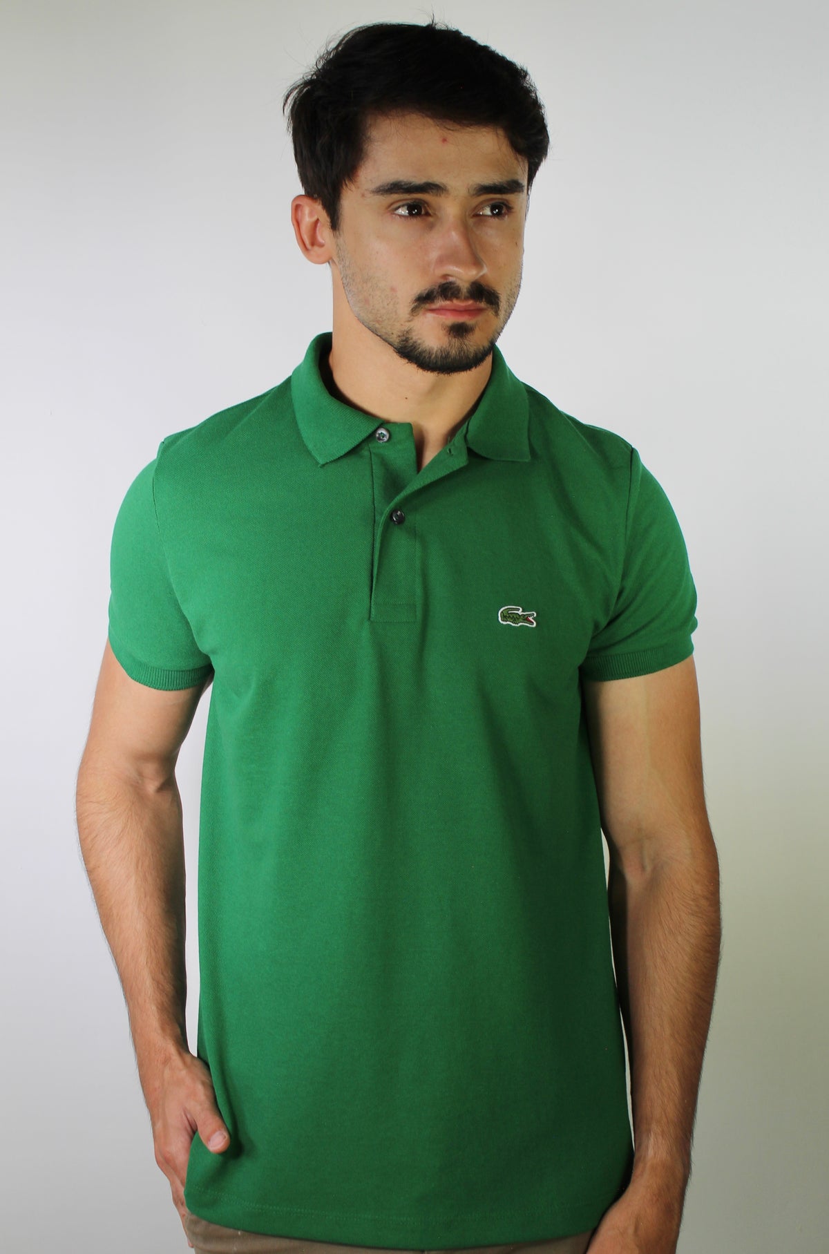 Camisa Gola Polo Masculina LCT – Verde Bandeira
