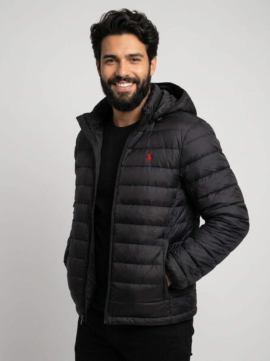 Jaqueta Puffer RL Comfort Weather - Preta
