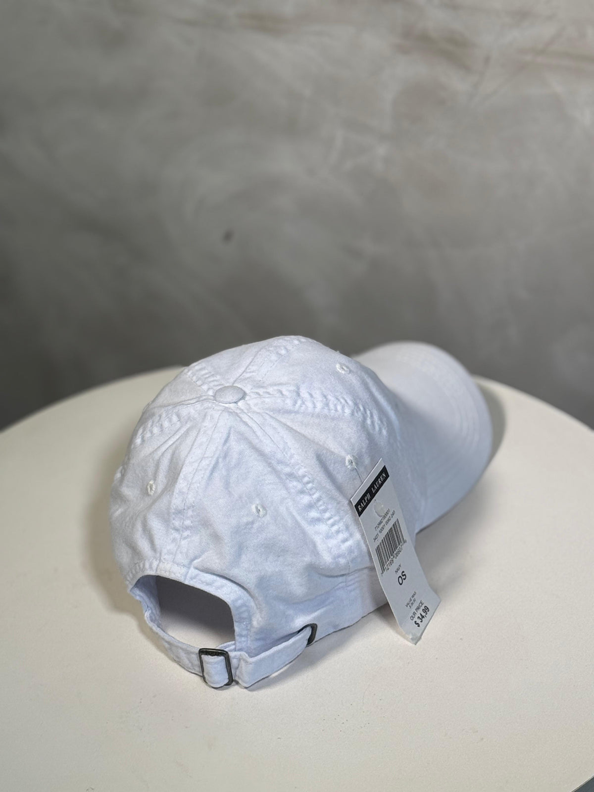 Boné Polo RL Dog Logo - Branco