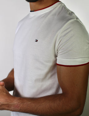 Camiseta TH Edge Detail - Branca