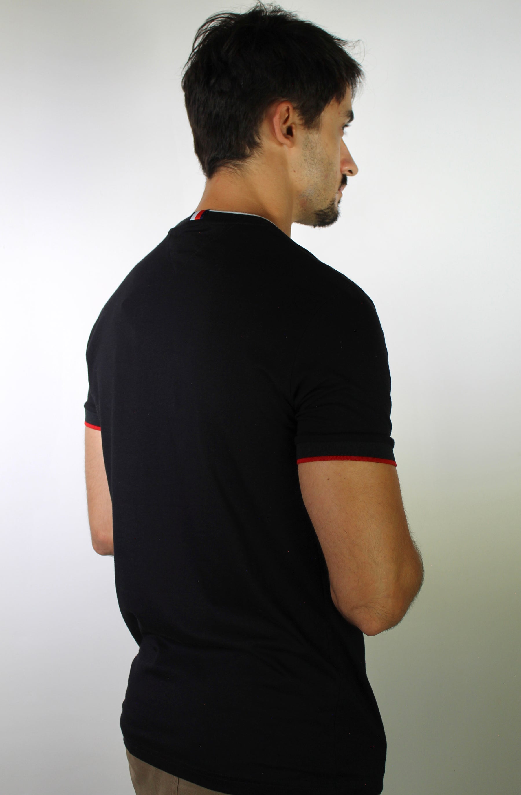 Camiseta TH Edge Detail - Preta
