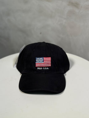 Boné RL Polo USA Flag - Preto