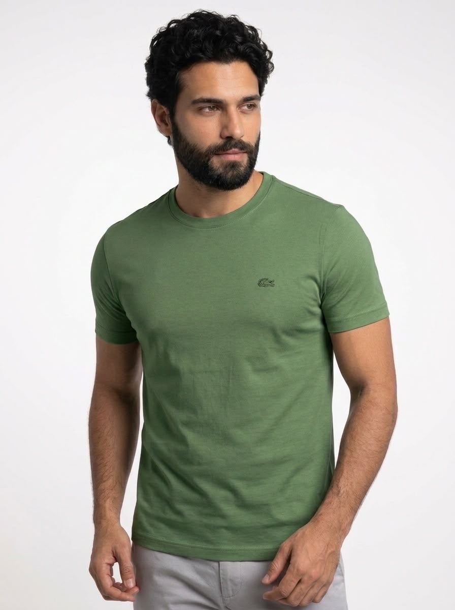 Camiseta LCT Monochrome Croc - Verde Musgo