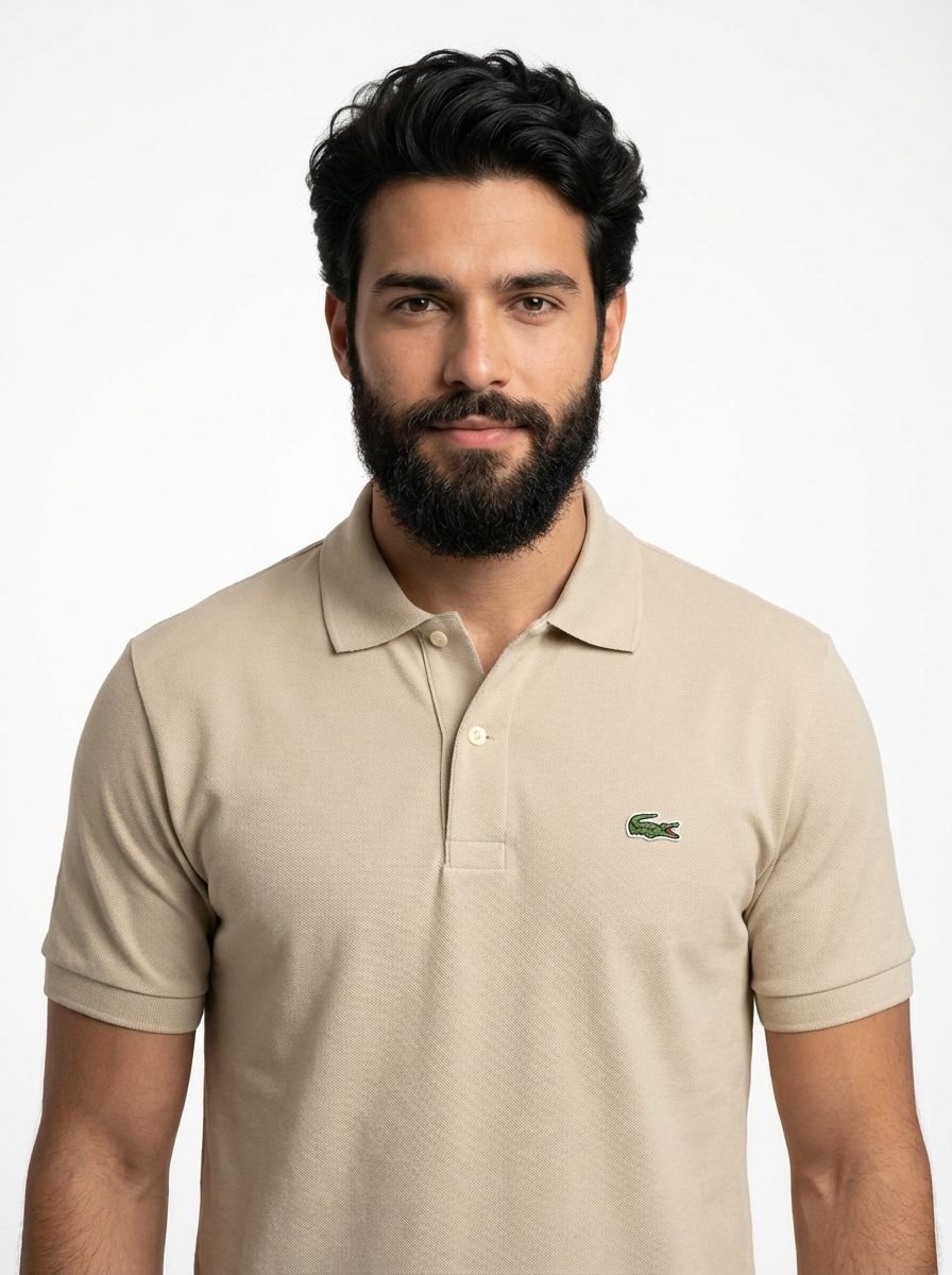 Camisa Gola Polo Masculina LCT – Areia
