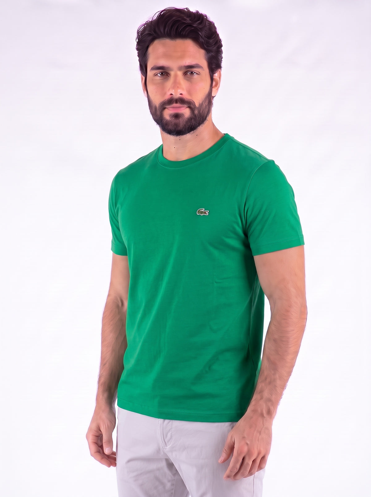 Camiseta Algodão Pima LCT - Verde Bandeira