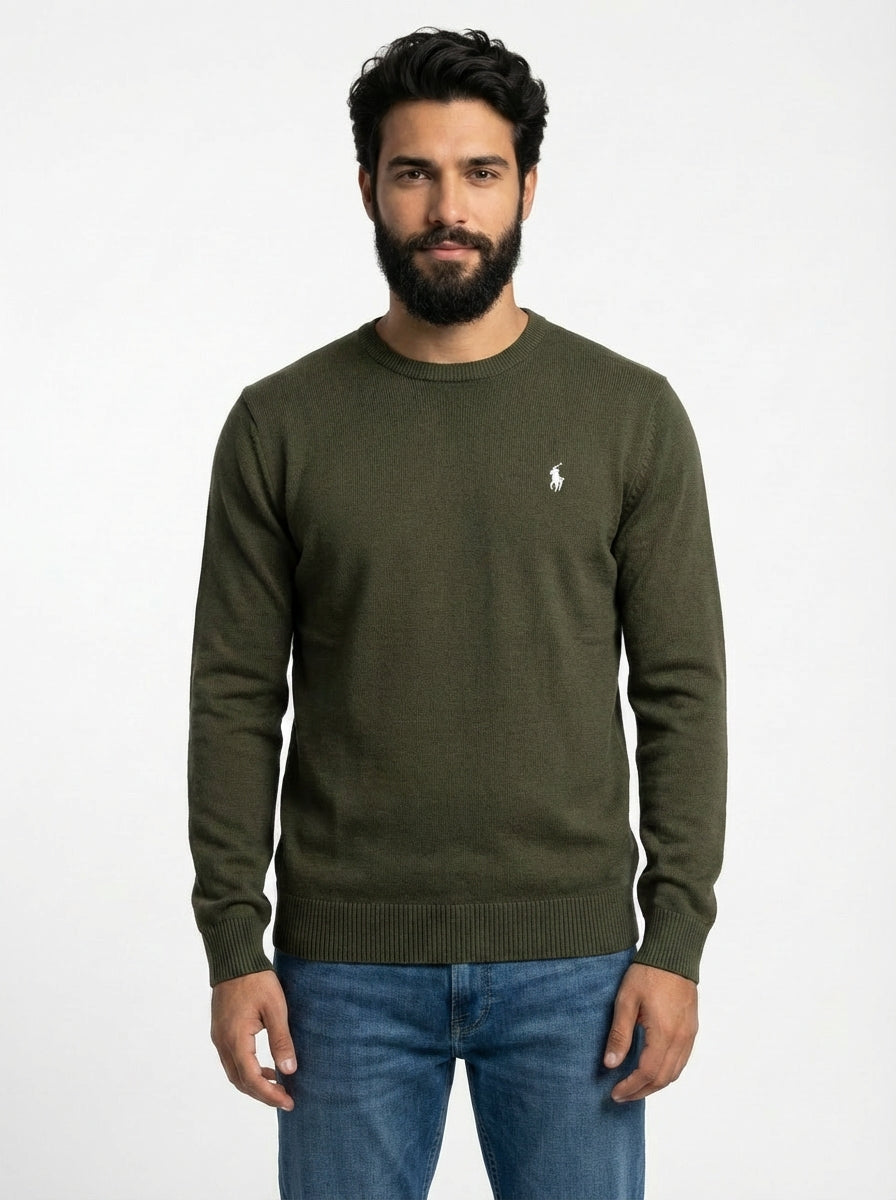 Suéter RL Essential - Verde Musgo