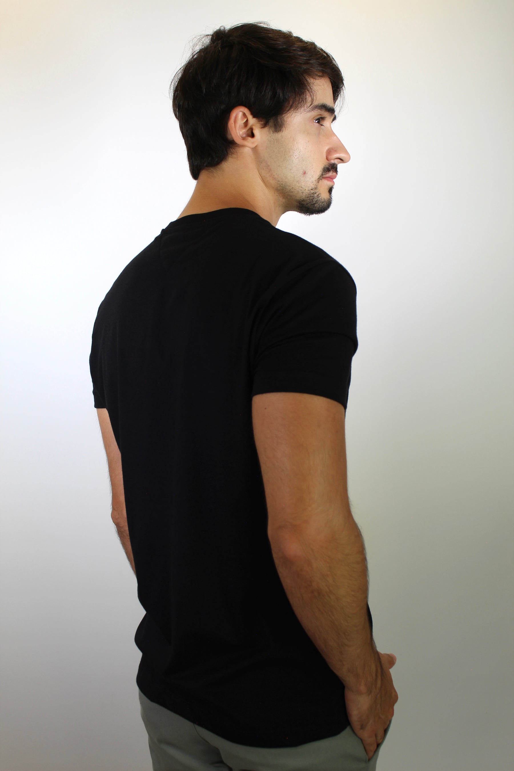 Camiseta TH Tommy Established 1985 NY - Preta