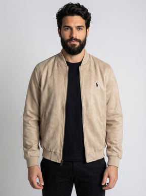 Jaqueta Suede RL Smart Modern Fit - Cáqui