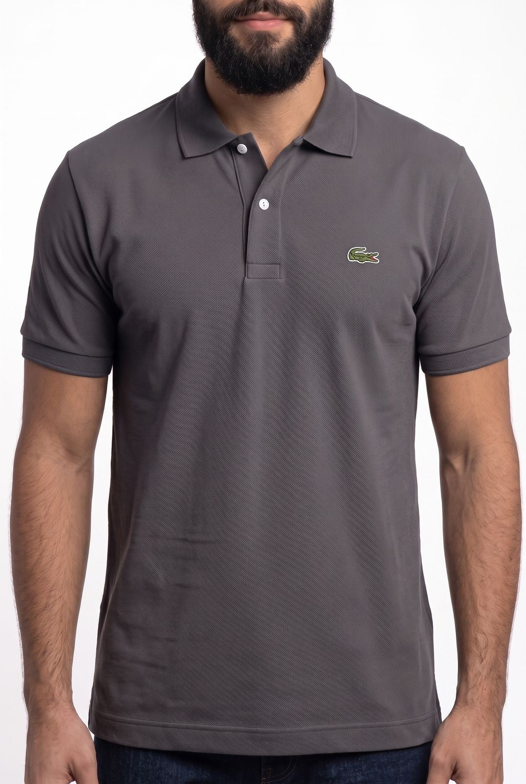 Camisa Gola Polo LCT – Chumbo